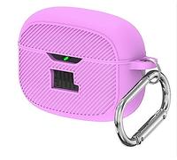 GIOPUEY Funda para JBL Vibe Beam, Ultradelgado Silicona Case Cover, Anti-caída, Portátil - Purple