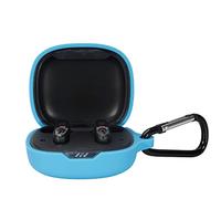 GIOPUEY Funda para JBL Wave 300TWS, Ultradelgado Silicona Case Cover, Anti-caída, JBL Wave 300TWS Funda - Blue