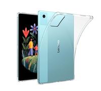 GIOPUEY Funda para Lenovo Idea Tab Plus 12.1/Tab K12 2025, Carcasa Trasera de TPU Suave, Cubierta Delgada, Protección con Airbag, Case - Transparente