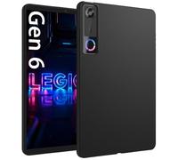 GIOPUEY Funda para Lenovo Legion Tab Gen5 2026, Carcasa Trasera de TPU Suave, Ultraplano, Anti-vibración y Anti-Deslizamiento - Negro