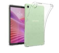 GIOPUEY Funda para Lenovo Tab One 8.7, Carcasa Trasera de TPU Suave, Cubierta Delgada, Protección con Airbag, Case - Transparente