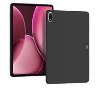 GIOPUEY Funda para OnePlus Pad 3, Carcasa Trasera de TPU Suave, Ultraplano, Anti-vibración y Anti-Deslizamiento - Negro