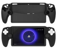 GIOPUEY Funda para PlayStation Portal Remote Player, Material de Silicona es Ultra-Delgado Case, Anti Huella Digital Telefono Funda [Antideslizante] Cover - White