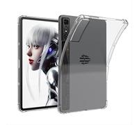 GIOPUEY Funda para RedMagic Nova Gaming Tablet, Carcasa Trasera de TPU Suave, Cubierta Delgada, Protección con Airbag, Case Compatible con RedMagic Nova Gaming Tablet-Transparente