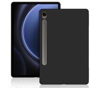 GIOPUEY Funda para Samsung Galaxy Tab S11, Carcasa Trasera de TPU Suave, Ultraplano, Anti-vibración y Anti-Deslizamiento - Negro