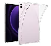 GIOPUEY Funda para Samsung Galaxy Tab S11 Ultra, Carcasa Trasera de TPU Suave, Cubierta Delgada, Protección con Airbag, Case - Transparente