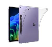 GIOPUEY Funda para Surface Pro 12 2025, Carcasa Trasera de TPU Suave, Cubierta Delgada, Protección con Airbag, Case - Transparente