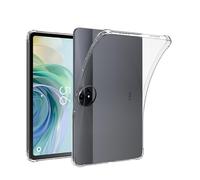 GIOPUEY Funda para TCL Tab 11 FE, Carcasa Trasera de TPU Suave, Cubierta Delgada, Protección con Airbag, Case - Transparente