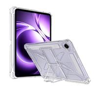 GIOPUEY Funda para Xiaomi Pad Mini 8.8 2025, Carcasa Trasera de TPU Suave Case con Soporte, Cubierta Delgada, Protección con Airbag - Transparente
