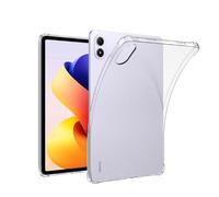 GIOPUEY Funda para Xiaomi Poco Pad M1 12.1 2025, Carcasa Trasera de TPU Suave, Cubierta Delgada, Protección con Airbag, Case - Transparente