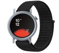 GIOPUEY Nylon Correas Compatible con CMF Watch Pro 2, 22mm Transpirable Sport Correa Loop Deportiva de Nylon Trenzado, Mujer Hombres - Black