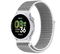 GIOPUEY Nylon Correas Compatible con COROS Pace 4, Transpirable Sport Correa Loop Deportiva de Nylon Trenzado, Mujer Hombres - Grey