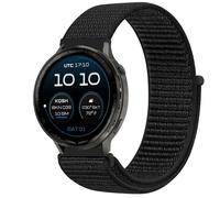 GIOPUEY Nylon Correas Compatible con Garmin D2 Air X15, Transpirable Sport Correa Loop Deportiva de Nylon Trenzado, Mujer Hombres - Black