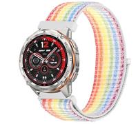 GIOPUEY Nylon Correas Compatible con KOSPET Tank T3 Ultra 2, 22mm Transpirable Sport Correa Loop Deportiva de Nylon Trenzado, Mujer Hombres - Colorful