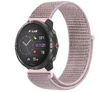 GIOPUEY Nylon Correas Compatible con Polar Grit X2, Transpirable Sport Correa Loop Deportiva de Nylon Trenzado, Mujer Hombres - Pink