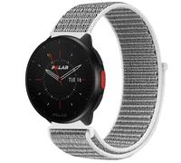 GIOPUEY Nylon Correas Compatible con Polar Pacer, 20mm Transpirable Sport Correa Loop Deportiva de Nylon Trenzado, Mujer Hombres - Grey