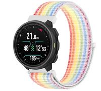 GIOPUEY Nylon Correas Compatible con SUUNTO Nautic S, Transpirable Sport Correa Loop Deportiva de Nylon Trenzado, Mujer Hombres - Colorful