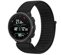 GIOPUEY Nylon Correas Compatible con SUUNTO Nautic S, Transpirable Sport Correa Loop Deportiva de Nylon Trenzado, Mujer Hombres - Black