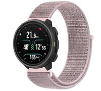 GIOPUEY Nylon Correas Compatible con SUUNTO Nautic S, Transpirable Sport Correa Loop Deportiva de Nylon Trenzado, Mujer Hombres - Pink