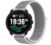 GIOPUEY Nylon Correas Compatible con Suunto Race 2, Transpirable Sport Correa Loop Deportiva de Nylon Trenzado, Mujer Hombres - Grey