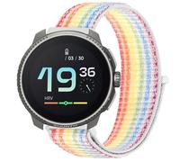 GIOPUEY Nylon Correas Compatible con SUUNTO RACE 49mm, 22mm Transpirable Sport Correa Loop Deportiva de Nylon Trenzado, Mujer Hombres - Colorful