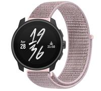 GIOPUEY Nylon Correas Compatible con SUUNTO RACE S 45mm, 22mm Transpirable Sport Correa Loop Deportiva de Nylon Trenzado, Mujer Hombres - Pink