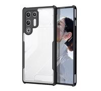 GIOPUEY para Nubia RedMagic 11 Air Funda, Carcasa Dura de PC + TPU Suave, Funda Mate, Airbag Anticaídas, Sin Amarilleo - Black