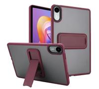 GIOPUEY para Redmi Pad 2 10.6 Funda, con Soporte, Carcasa Dura de PC + TPU Suave, Funda Mate Case, Sin Amarilleo - Red