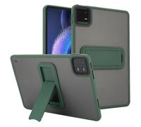 GIOPUEY para Xiaomi Pad 8/8 Pro Funda, con Soporte, Carcasa Dura de PC + TPU Suave, Funda Mate Case, Sin Amarilleo - Green