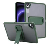 GIOPUEY para Xiaomi Pad Mini 8.8 2025 Funda, con Soporte, Carcasa Dura de PC + TPU Suave, Funda Mate Case, Sin Amarilleo - Green