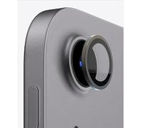 GIOPUEY [Protección Integral Protector de Lente de Cámara Compatible con iPad Air 13 Inch M3 2025, [Doble Protección] Metal + Vidrio Templado, Protector de Cámara -Black