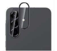 GIOPUEY [Protección Integral Protector de Lente de Cámara Compatible con Samsung Galaxy A56, [Doble Protección] Metal + Vidrio Templado, Protector de Cámara - Black