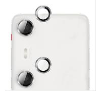 GIOPUEY [Protección Integral Protector de Lente de Cámara Compatible con XREAL Beam Pro, [Doble Protección] Metal + Vidrio Templado, Protector de Cámara - Silver