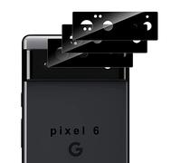 GIOPUEY Protector Cámara Compatible con Google Pixel 6, [3 Pack] 2.5D Vidrio Templado [Resistente a Rayones] [9H Durezza] Protector de Lente de cámara para Google Pixel 6