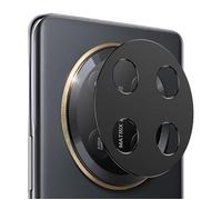 GIOPUEY Protector Cámara Compatible con Honor Magic 8 Lite, [2 Pack] Protector Metálico de la Cámara [Resistente a Rayones] [No interfiere en el Tiro] - Black