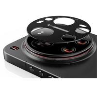 GIOPUEY Protector Cámara Compatible con Leica Leitzphone Powered by Xiaomi, [2 Pack] Protector Metálico de la Cámara [Resistente a Rayones] [No interfiere en el Tiro] - Black