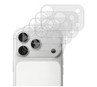 GIOPUEY Protector de Caméra para iPhone 17 Pro, Anti-Rayas, Placa de Caméra, Anti-Rayas, Material Pet Suave y Ligero, Semitransparent Matte - 4 Pack