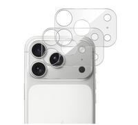 GIOPUEY Protector de Caméra para iPhone 17 Pro MAX, Anti-Rayas, Protector de Placa de Caméra, Vidrio Templado, Anti-Rayas - 2 Pack Clear