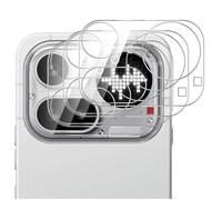 GIOPUEY Protector de Lente de Cámara Compatible con Nothing Phone 4a Pro, [3 Pack] 3D Vidrio Templado, Anti Rasguños, Protector de cámara