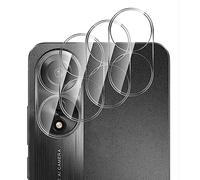 GIOPUEY Protector de Lente de Cámara Compatible con OPPO A78 4G, [3 Pack] 3D Vidrio Templado, Anti Rasguños, Protector de cámara para OPPO A78 4G