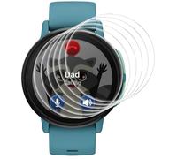 GIOPUEY Protector de Pantalla para Garmin Bounce 2 Kids 2025, [6 Unidades] HD Transparente TPU Suave láminas Protectora con Capa Oleófoba - Transparente