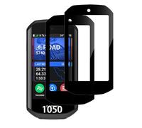 GIOPUEY Protector de Pantalla para Garmin Edge 1050, [2 Unidades] HD Vidrio Templado láminas Protectora [Cobertura Completa] con Capa Oleófoba - Transparente