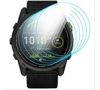 GIOPUEY Protector de Pantalla para Garmin Enduro 3 51mm, [6 Unidades] HD Transparente TPU Suave láminas Protectora con Capa Oleófoba - Transparente
