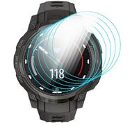 GIOPUEY Protector de Pantalla para Garmin Instinct Crossover AMOLED, [6 Unidades] HD Transparente TPU Suave láminas Protectora con Capa Oleófoba - Transparente