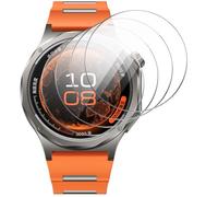 GIOPUEY Protector de Pantalla para OPPO Watch X3, [4 Unidades] HD Vidrio Templado láminas Protectora [Cobertura Completa] con Capa Oleófoba - Transparente