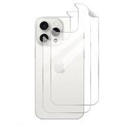 GIOPUEY Protector Trasero Compatible con iPhone 13 Pro, TPU Suave Delgado Materiales iPhone 13 Pro Protector de Pantalla Trasera - Clear 2 Pack
