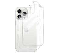 GIOPUEY Protector Trasero Compatible con iPhone 15 Pro, TPU Suave Delgado Materiales iPhone 15 Pro Protector de Pantalla Trasera - Clear 2 Pack