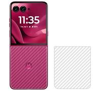 GIOPUEY Protector Trasero Compatible con Motorola RAZR 40 Ultra, [4 Piezas] 0.1mm Suave Ultrafina Back Protector Flim [Antideslizante] [Huella Digital Anti]