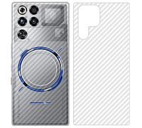 GIOPUEY Protector Trasero Compatible con Nubia Red Magic 11 Pro/11S Pro, [4 Piezas] 0.1mm Suave Ultrafina Back Protector Flim [Antideslizante] [Huella Digital Anti]