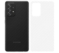 GIOPUEY Protector Trasero Compatible con Samsung Galaxy A52S 5G, [4 Piezas] 0.1mm Suave Ultrafina Back Protector Flim [Antideslizante] [Huella Digital Anti] [Prevención de Arañazos]